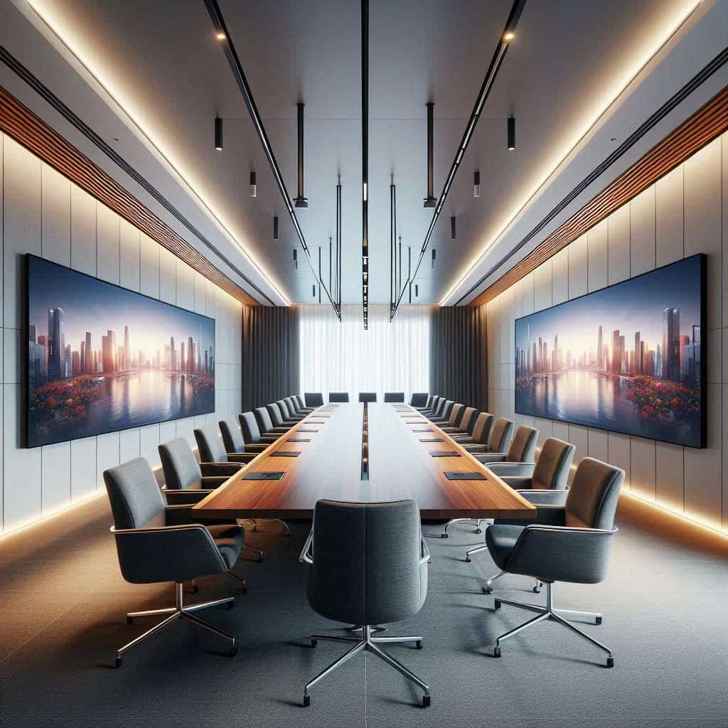写字楼办公实行混合办公时项目组异地成员同步使用会议区应提前如何预约设备